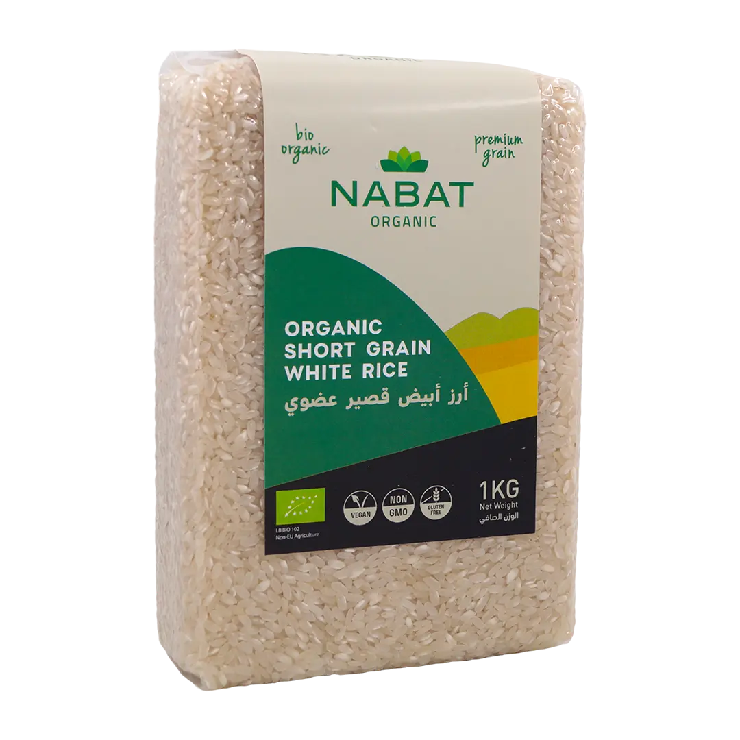 Organic Short Grain White Rice