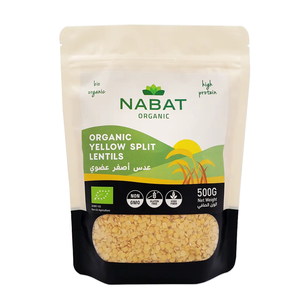 Organic Yellow Split Lentils