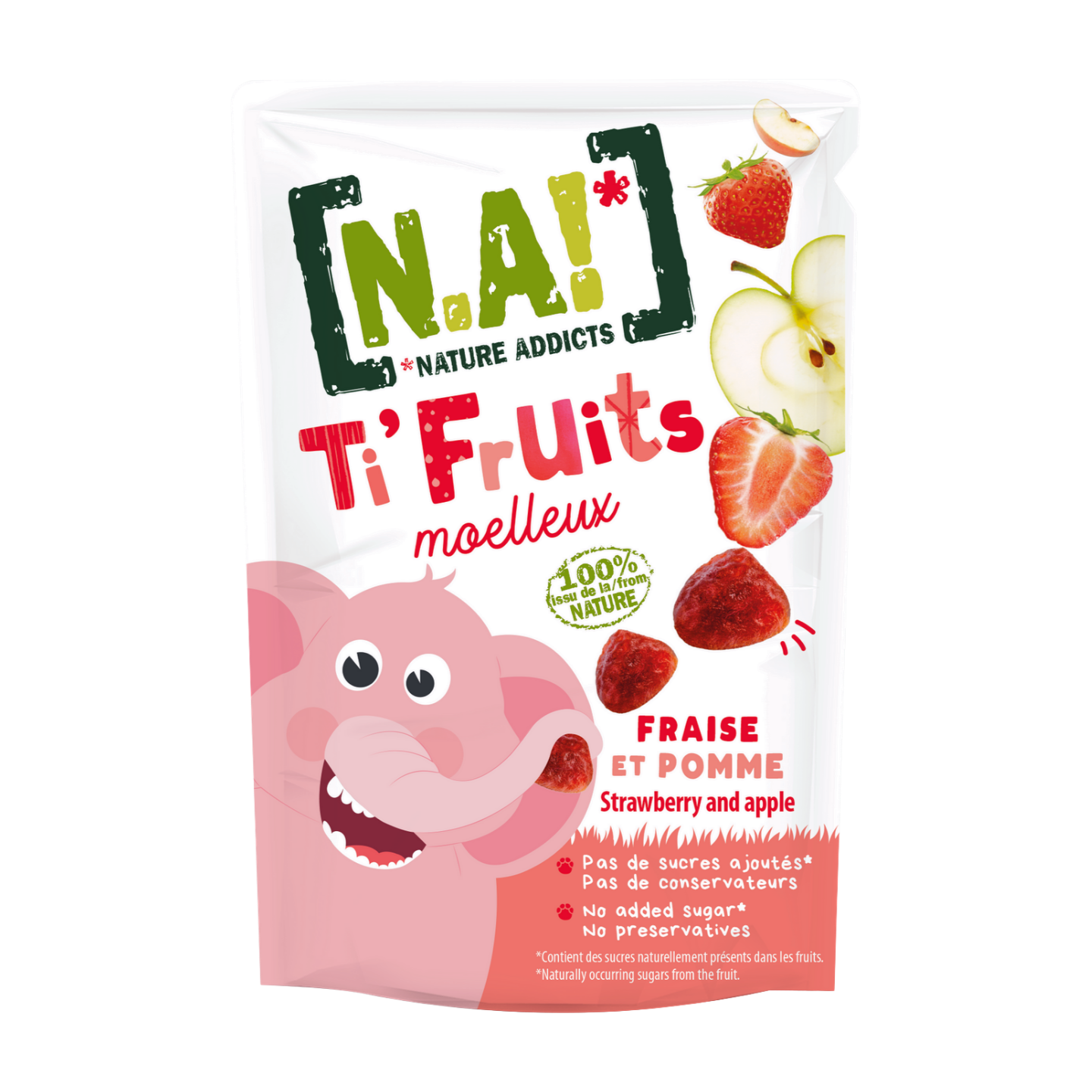 NA Ti Fruits Moelleux Strawberry and Apple