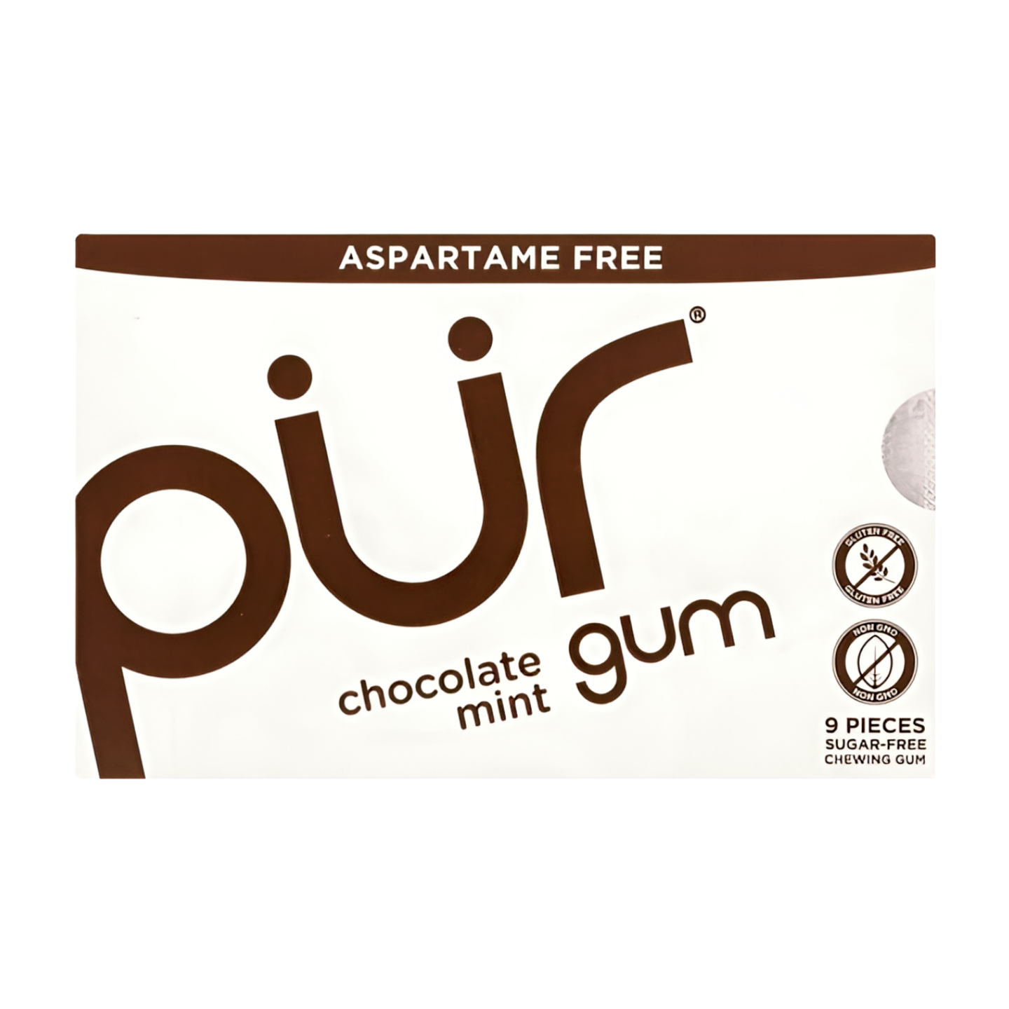 Pur Gum Chocolate Mint Pack Of 9 Gums