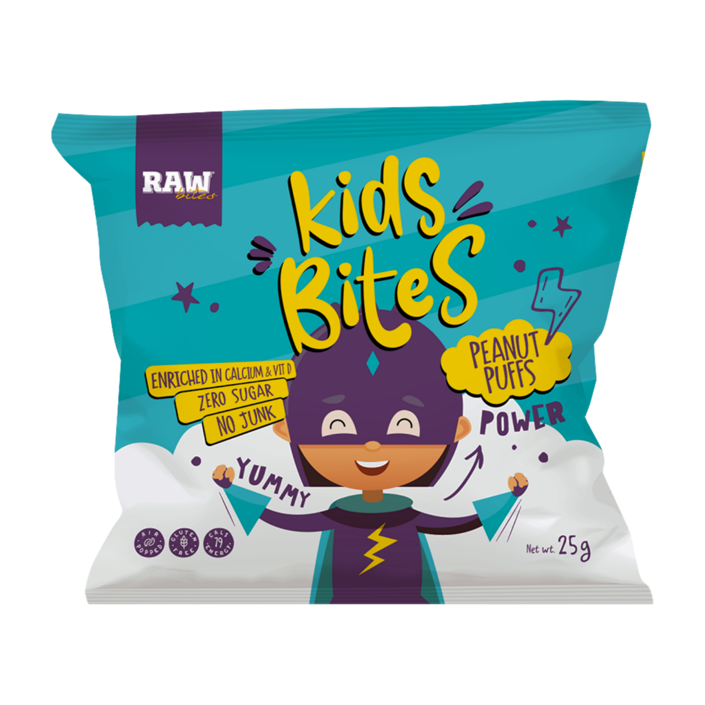 Raw Bites Kids Peanut Puffs