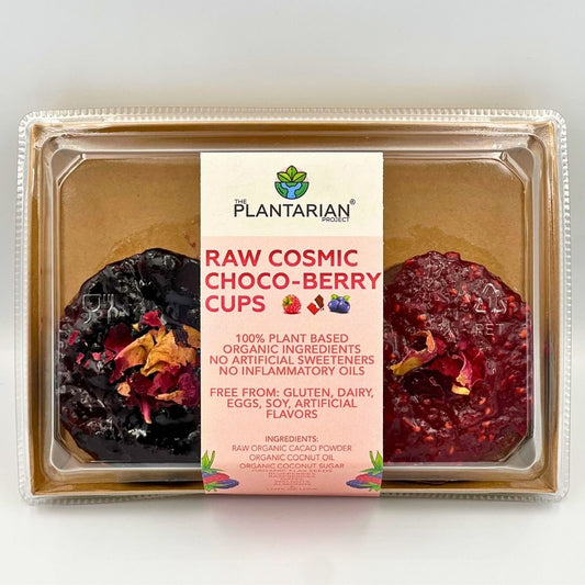 The Plantarian Project - Raw Cosmic Choco-Berry Cups