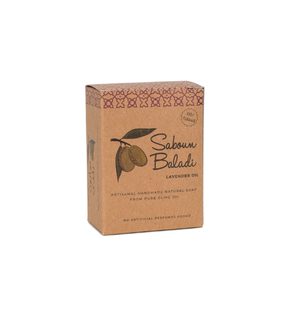 SABOUN BALADI LAVENDER SOAP BAR