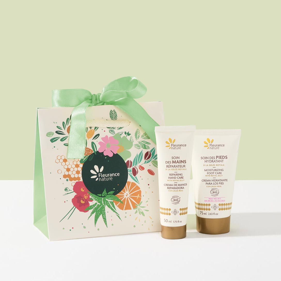Fleurance - Sac Duo beauté mains & pieds Gelée royale