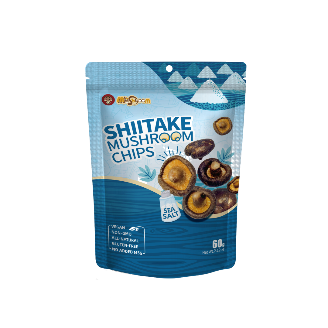 Shiitake Mushroom Chips (Sea Salt)