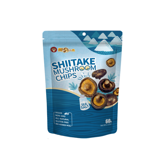Shiitake Mushroom Chips (Sea Salt)