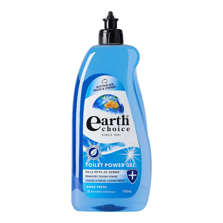Earth Choice Toilet Power Gel – Aqua Fresh 750ml