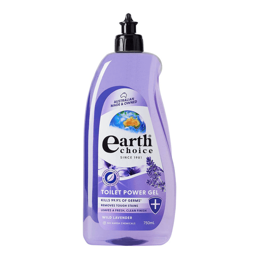 Earth Choice Toilet Power Gel- Wild Lavender 750mL