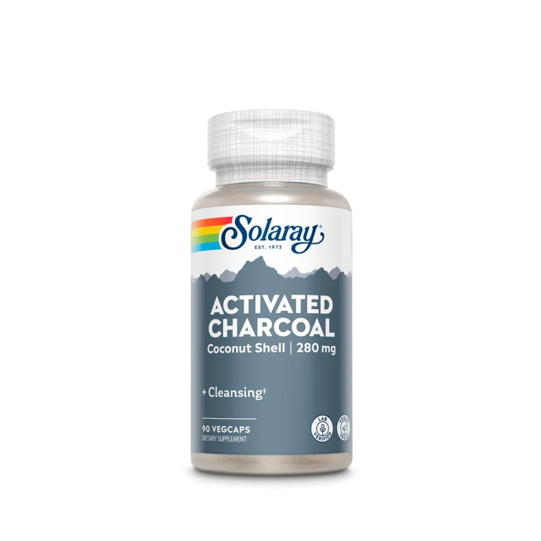 Solaray Activated Charcoal 280Mg 90 Veg Caps
