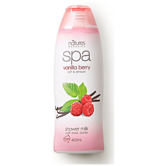 Spa Vanilla Berry Shower Milk 400ml
