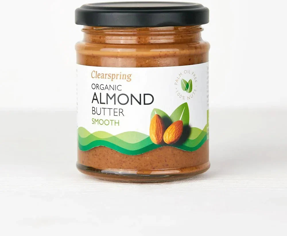 Clearspring Organic Almond Butter - Smooth 170g
