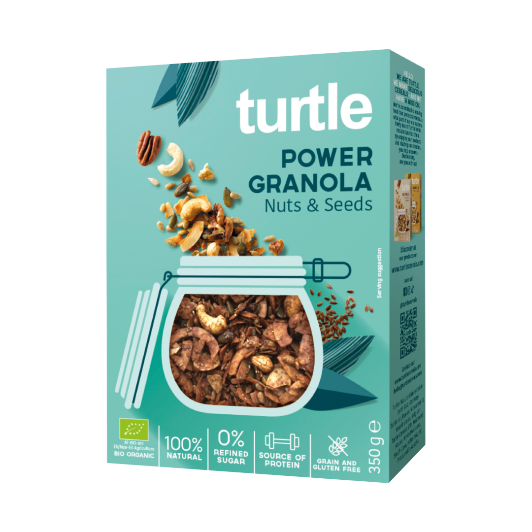 Organic Gluten Free Nuts & Seeds Power Granola