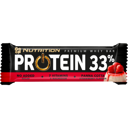 Go On Nutrition Premium Protein Bar 33% Strawberry 50G
