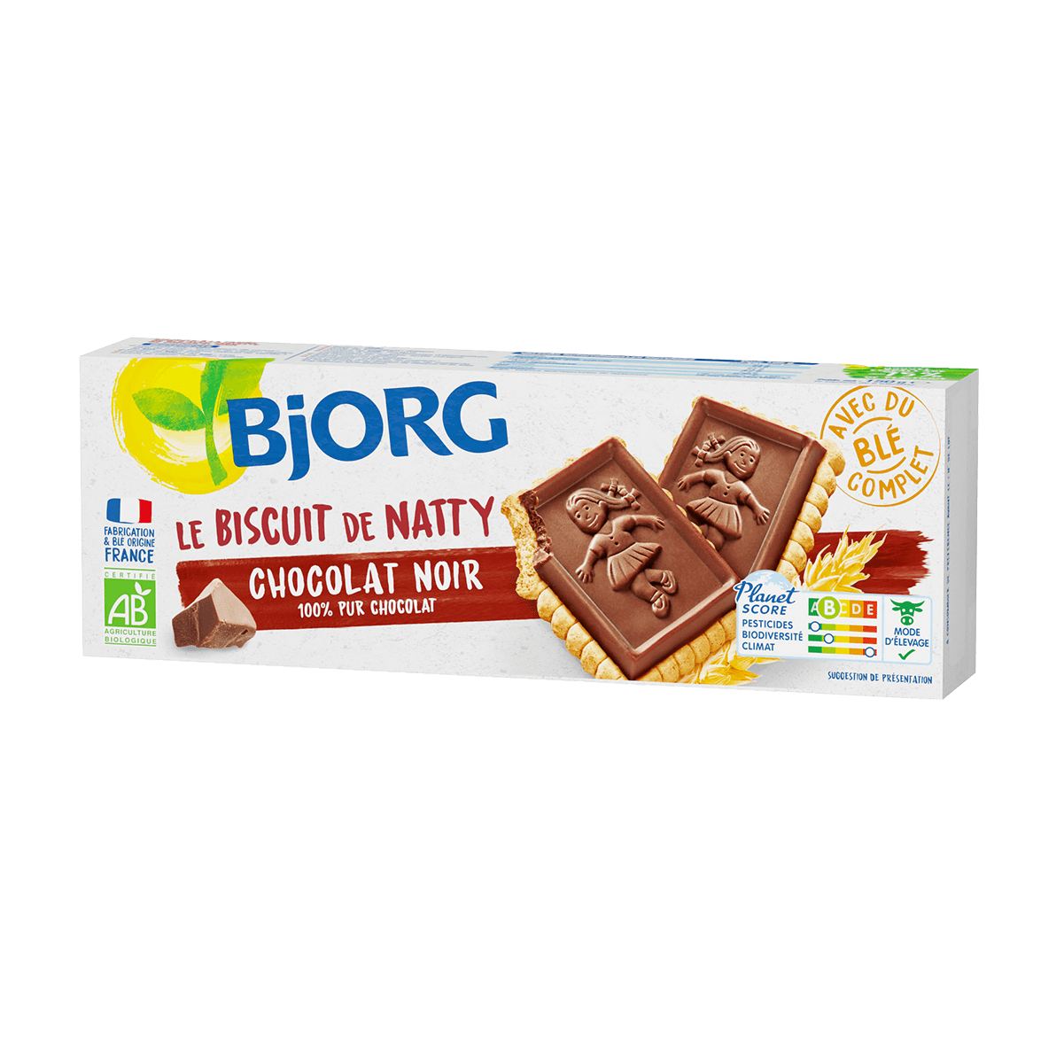Bjorg - Biscuits de natty 150g