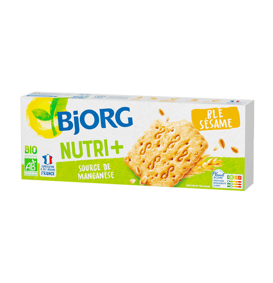 Bjorg - Biscuits nutri + blé sésame 184g
