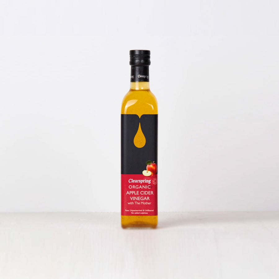 Clearspring Organic Apple Cider Vinegar with The Mother 500ML
