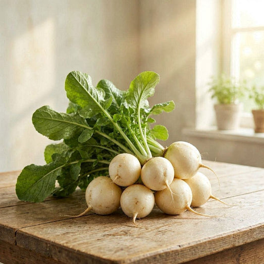 Hadi Al Solh Organic White Radish - فجل أبيض عضوي 500g (Pre-Order)