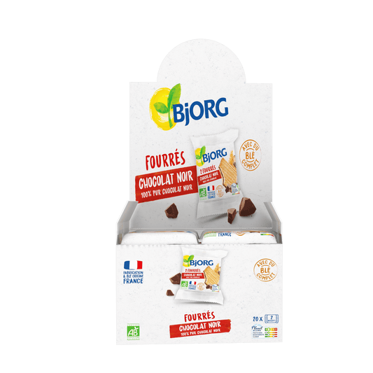 Bjorg - Fourrés chocolat noir 50g