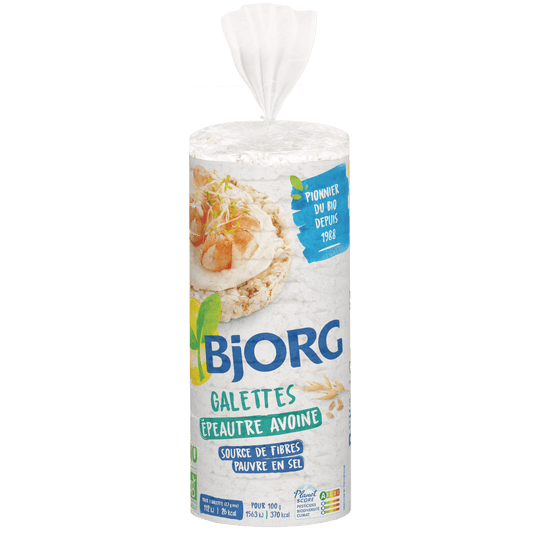 Bjorg - Galettes épeautre d'avoine 130g