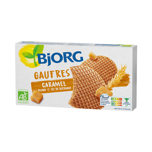 Bjorg - Gaufres au caramel 175g