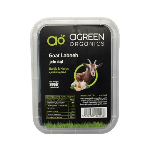 Agreen-Organic Garlic&Herbs Labneh Goat
