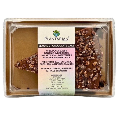 The Plantarian-Blackout Chocolate Cake