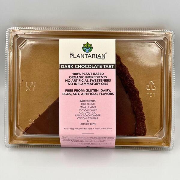 Plantarian- Dark Chocolate Tart