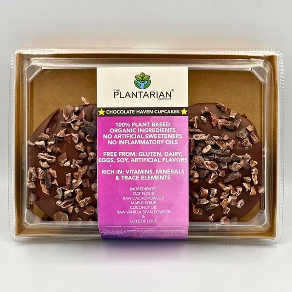 Plantarian-Chocolate Haven Cupcake