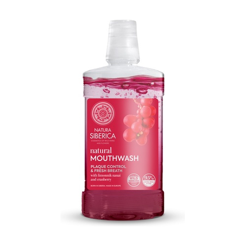 Natura Siberica-Plaque Control&Fresh Breath Natural Mouthwash 520ml