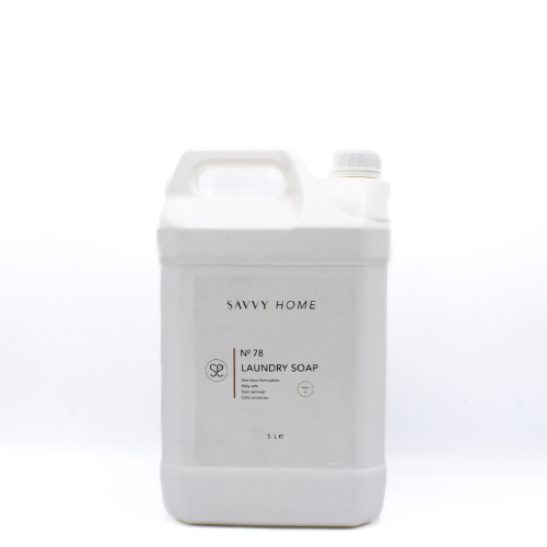 Savvy-N 78 Laundry Soap, Bergamot&Lilly 5L