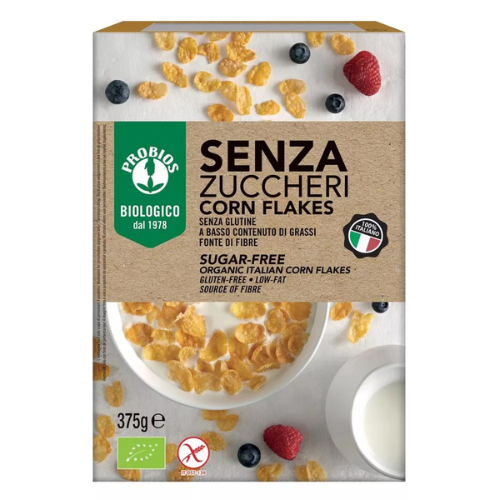 Probios-Senza Zuccheri Corn Flakes 375g