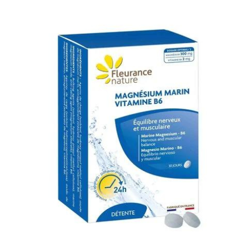 Fleurance Nature-Magnésium marin, vitamine B6