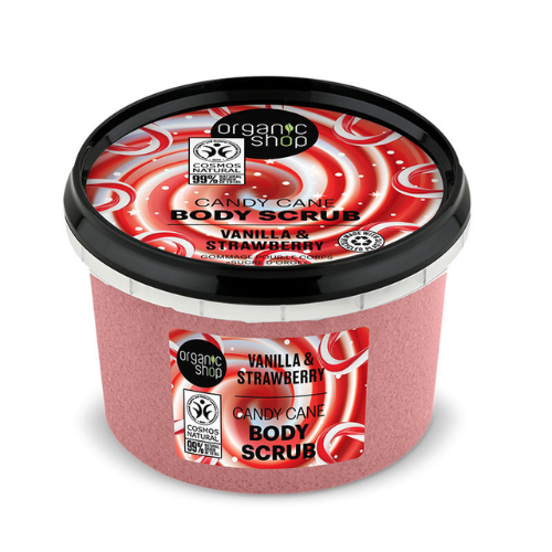 Organic Shop-Vanilla&Strawberry Body Scrub