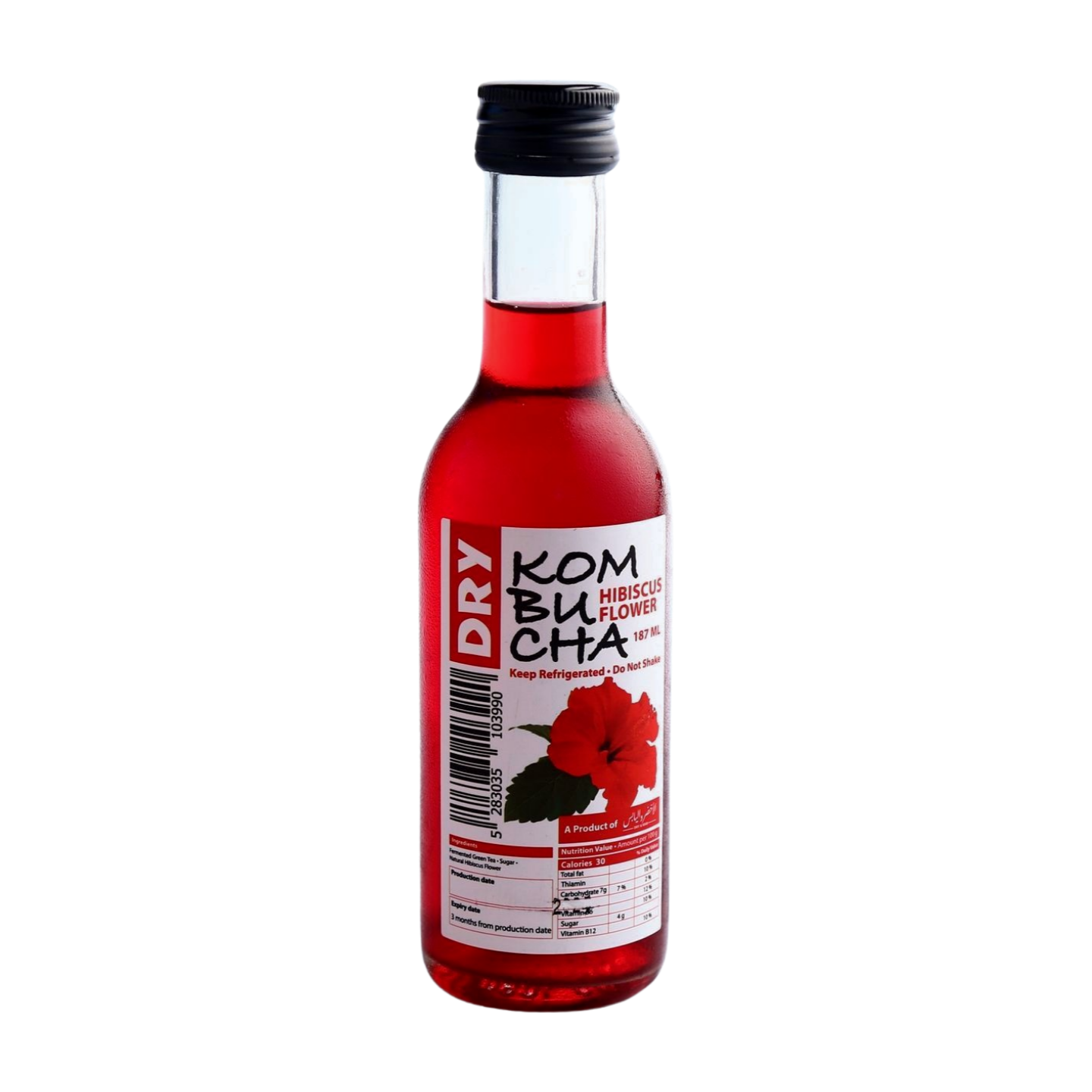 Dry & Raw Kombucha Hibiscus