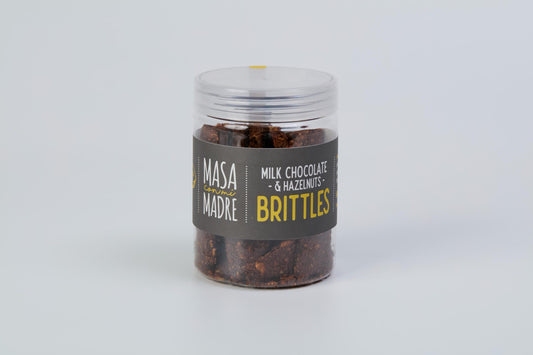 Milk Chocolate & Hazelnut Brittles (200g)