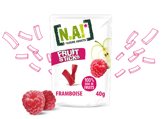 Nature Addicts - Fruit Sticks Raspberry - Na!