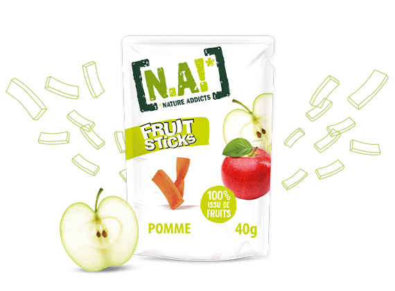 Nature Addicts - Fruit Sticks Apple - Na!