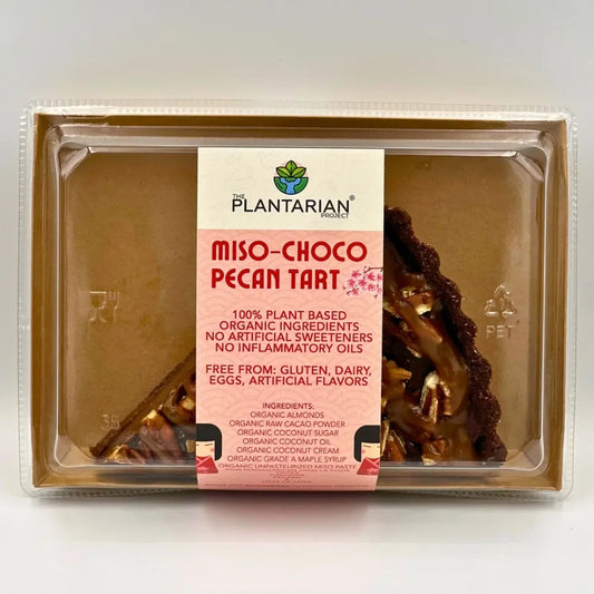 The Plantarian Project - Miso-Choco Pecan Tart