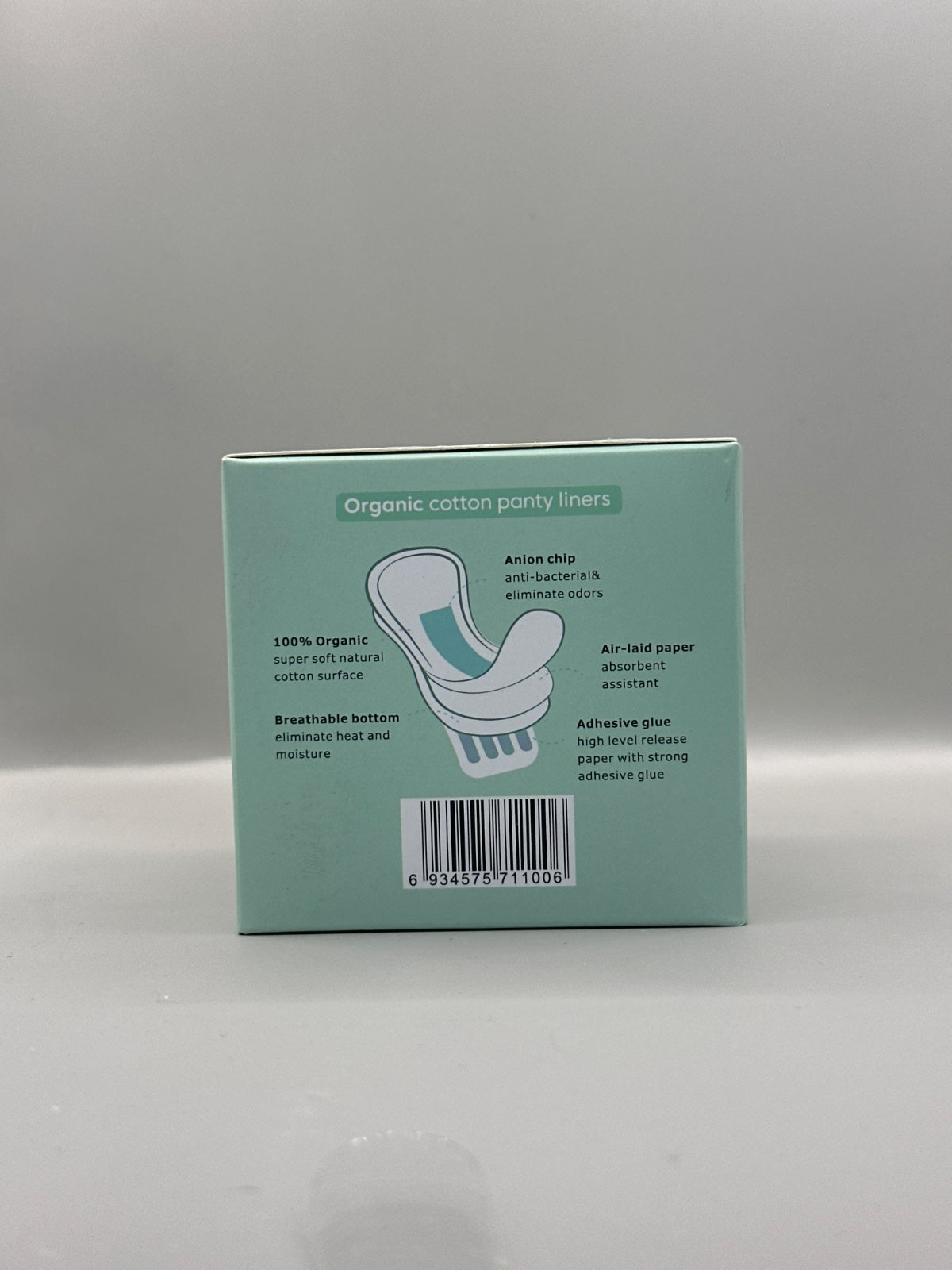MacroCare Organic Cotton Anion Panty Liners - فوط صحية يومية عضوية