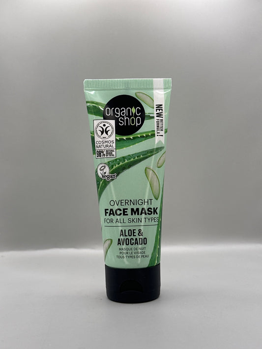 Organic Shop Sea Mud & Algae Facial Mud Mask - ماسك طين البحر وطحالب للوجه