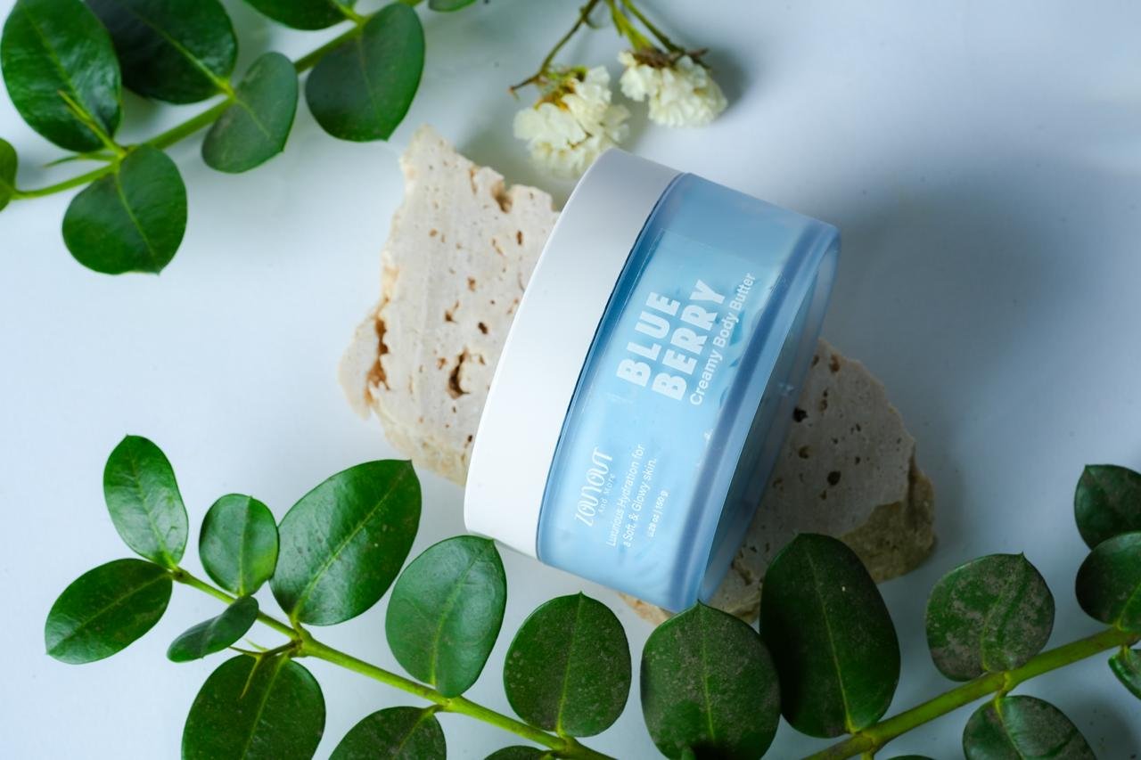 Hydration BLUE BERRY Creamy Body Butter - Front
