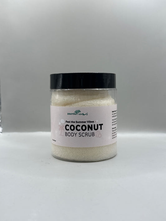 Zouyout Coconut Body Scrub - Front