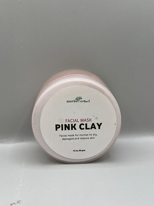 Zouyout Pink Clay Facial Mask - Front