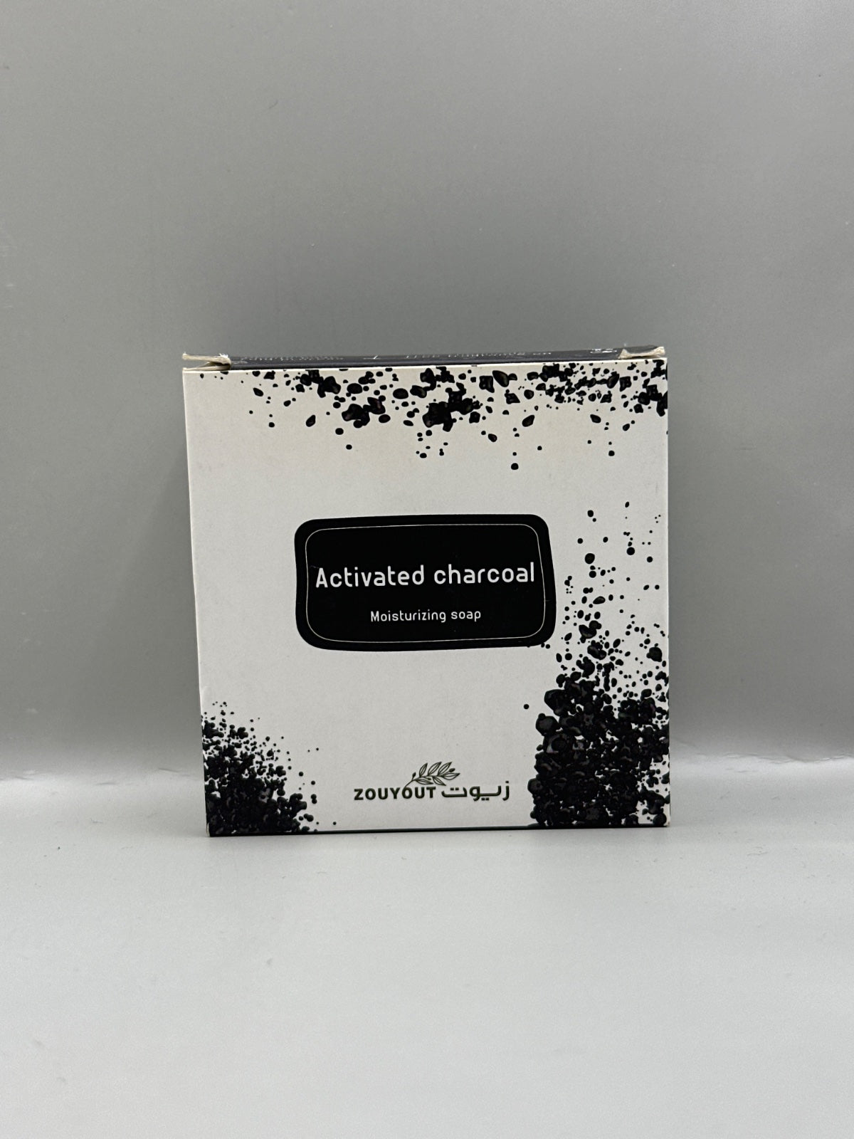 Zouyout Activated Charcoal Moisturizing Soap - Front