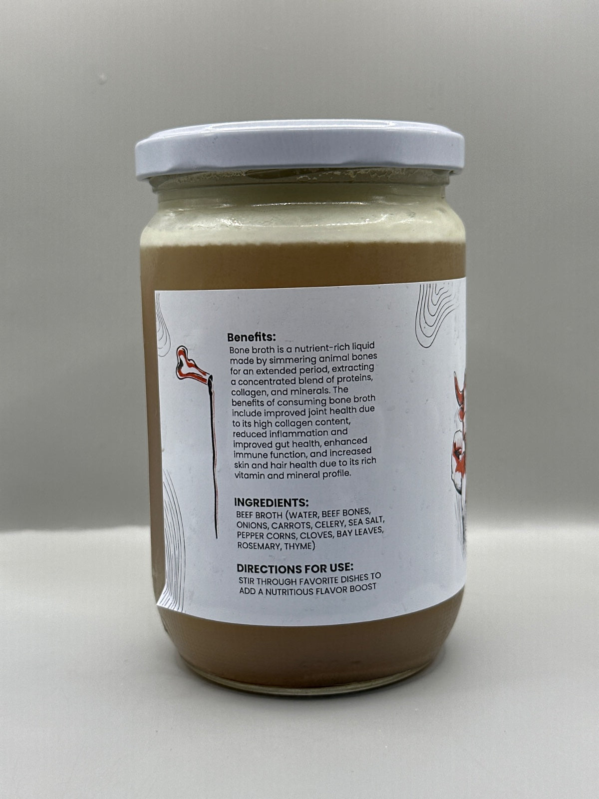 Healing Garden 100% Halal Bone Broth - Back