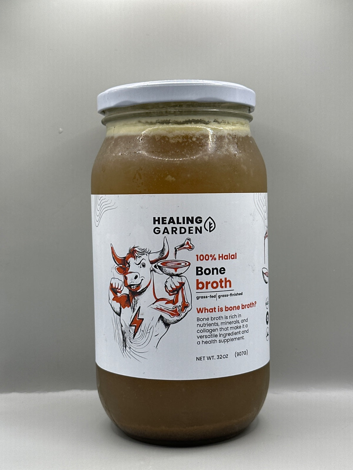 Healing Garden Bone Broth - Front