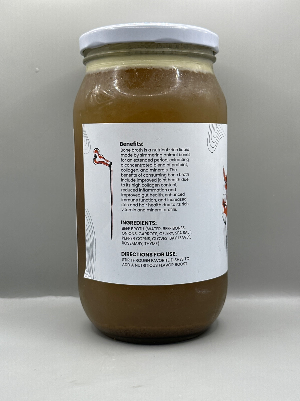 Healing Garden Bone Broth - Back