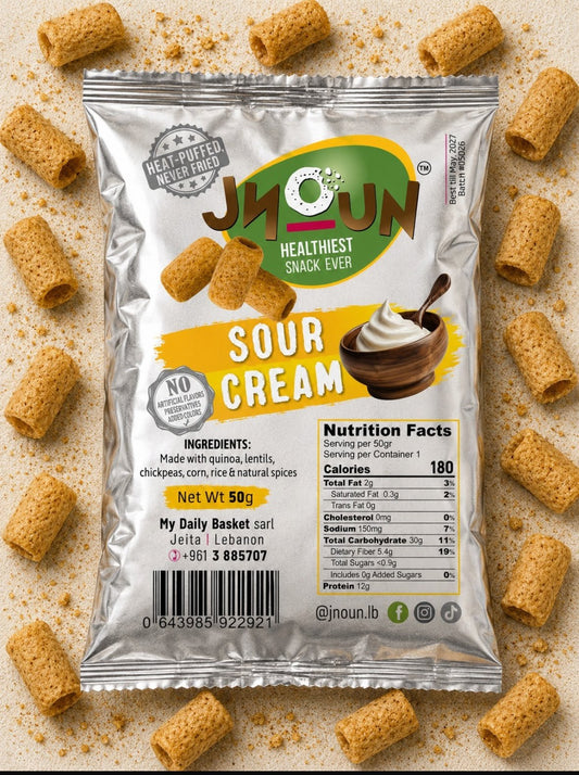 Jnoun Sour Cream - Front