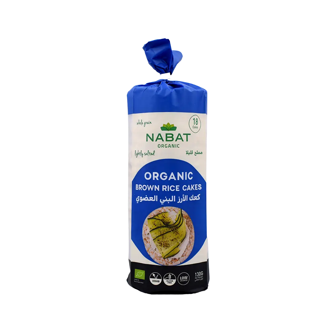 Organic Brown Rice Cakes Lightly Salted