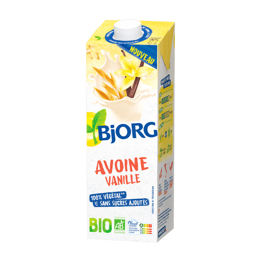 Bjorg - Boisson Avoine Vanille 1L